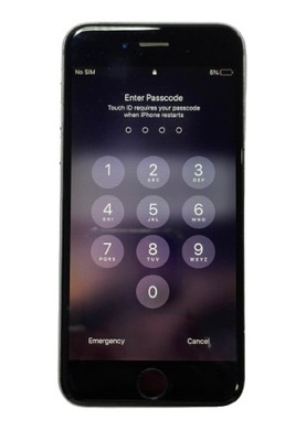 Apple iPhone 6 1 GB / 16 GB 4G (LTE) srebrny |Blokada ekranu|