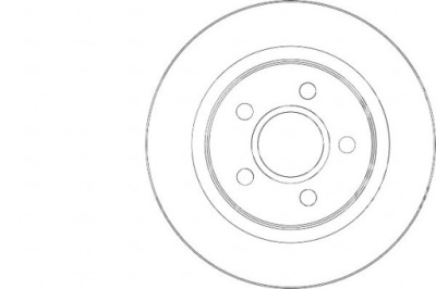 A.b.s. 17418 диск тормозная фото №1