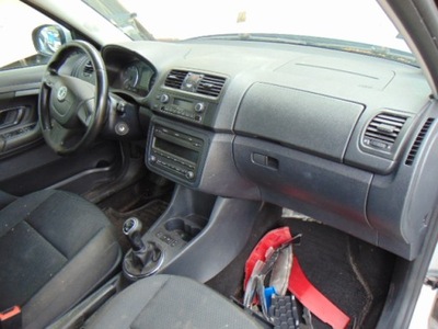 KONSOLĖ AIR BAG 2X DIRŽAI JUTIKLIS SKODA FABIA II LIFT 