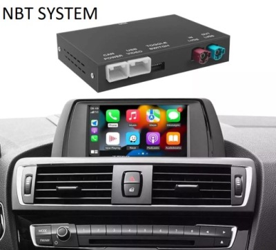 Модуль box android авто / apple carplay навигация радио do bmw с nbt система фото №1