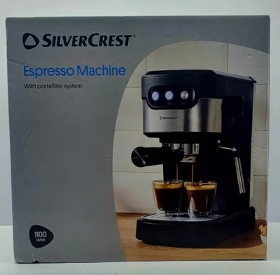 EKSPRESS DO KAWY ESPRESSO MACHINE SILVERCREST