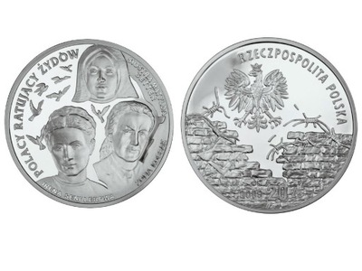 20 zł - Polacy ratujący Żydów - 2009 r