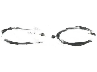 2x тросы тормоза ручного febest задняя l+p do nissan tiida фото №1