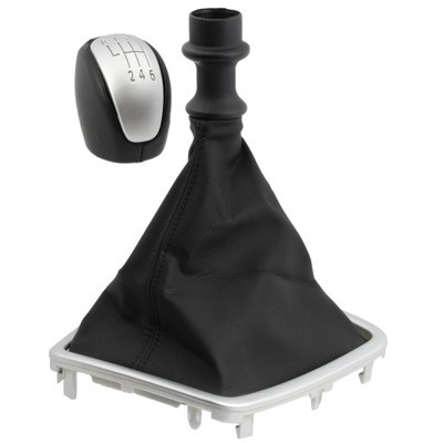 Ручка перемикання передач чохол renault laguna iii 07- фото №1