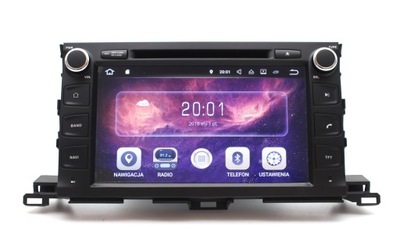 RADIO NAVEGACIÓN TOYOTA HIGHLANDER 2015+ ANDROID  