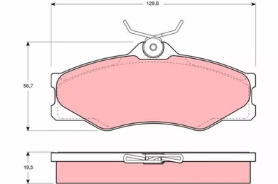 КОЛОДКИ HAM. VW P. T2 85-92