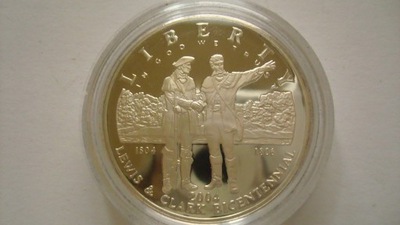 Moneta 1 dolar - Lewis i Clark - USA - 2004 rok stan 1