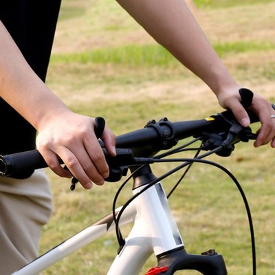 Uchwyty końcowe kierownicy roweru Podpórka na kciuk Podpórka rowerowa Amortyzacja wstrząsów