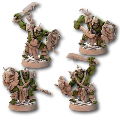 (CnP) - Orc Grunts - Warhammer - (3DPT)