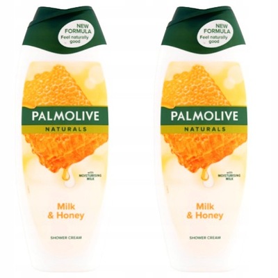 Palmolive Milk Honey Żel pod prysznic 2x500ml