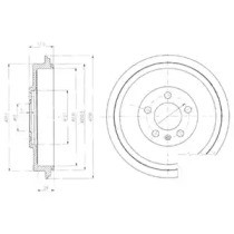 BEBEN BRAKE VOLKSWAGEN SKODA DELPHI  