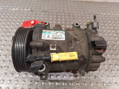 Компрессор кондиционера 9671216780 peugeot 508 1.6 thp 10- фото №1