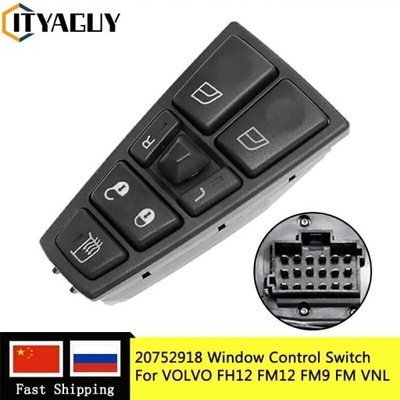 PARA VOLVO VENTANA DIRECCIÓN CONMUTADOR FH12 FM12 FM9 FH FM VNL 20953592 2045  