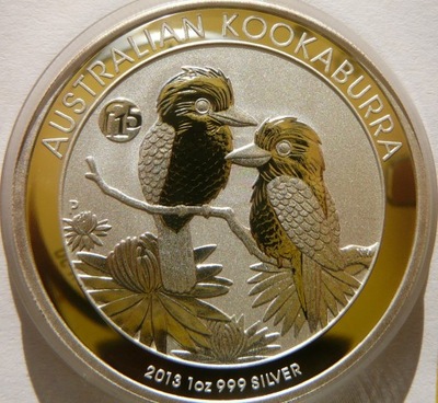 1$ AUSTRALIA 2013 KOOKABURRA - Ag 999 Oz PRIVY f15