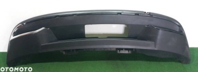 Накладка спойлер бампера задняя skoda karoq 57a фото №1