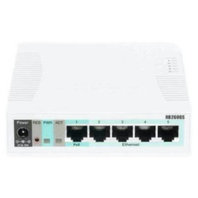 Switch Mikrotik CSS106-5G-1S