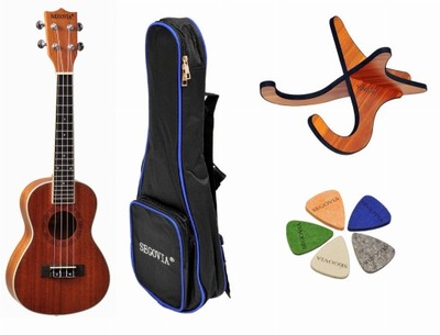 UKULELE KONCERTOWE SEGOVIA SE-10C+AKCESORIA