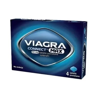 Viagra Connect Max 50mg, 4 tabletki