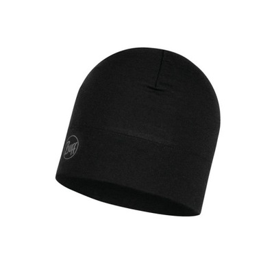 Czapka Buff Merino Midweight Hat Solid Black