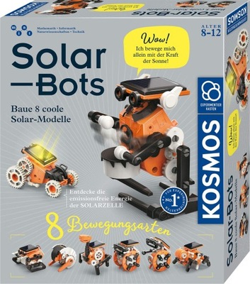 Solárny robot pre vlastnú montáž Kosmos Solar Bots, POUŽITIE!