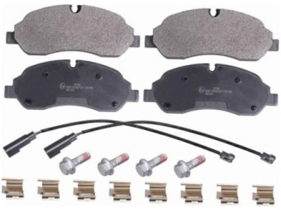 Тормозные колодки перед ford transit custom 1.0-2.2 12-16 2.0 2.2 13-21 фото №1