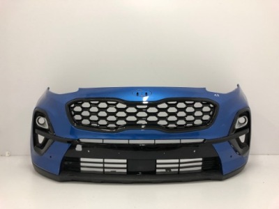 Kia sportage iv lift 2018- бампер передний фото №1