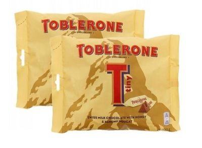 Mini Toblerone mleczna czekolada szwajcarska 400g