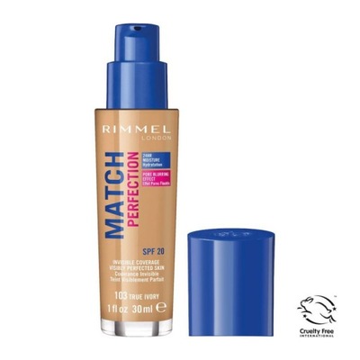 Rimmel Match Perfection Foundation podkład dopasowujący się do cery 103