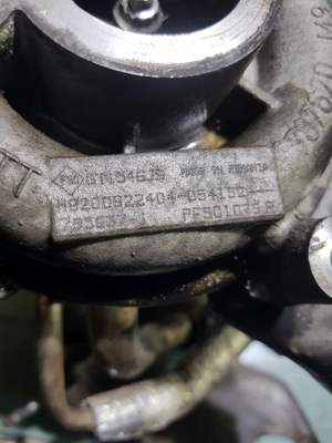 Турбонагнітач 2.3dci renault master iii h8200822404 фото №1