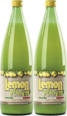 Sok z cytryn Lemon Plus Bio 100% 1l x2