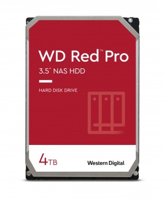 WD Red Pro 4TB HDD 3.5 SATA3 7200 256MB WD4003FFBX