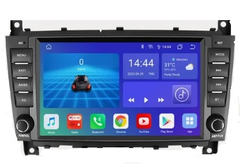 RADIO NAVEGACIÓN MERCEDES W203 C200 CLK ANDROID 12  