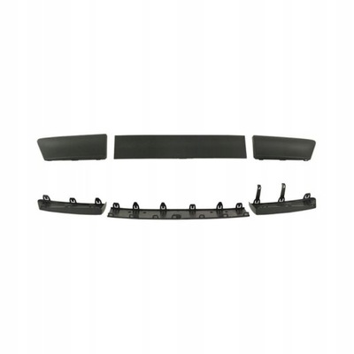 Молдинг бампера передня renault clio iii 05.2009- фото №1