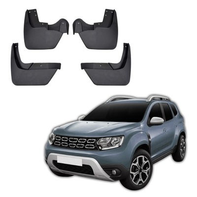 GUARDABARROS DACIA DUSTER DE 2018 DELANTERO+TRASERO 4 PIEZAS  