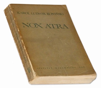 Nox atra - Karol Ludwik Koniński