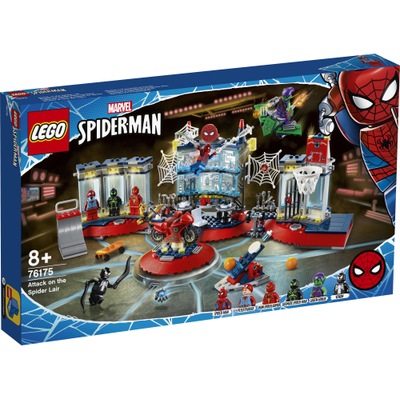 LEGO 76175 SUPER HEROES ATAK NA KRYJÓWKĘ SPIDERMAN