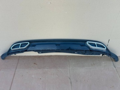 Vw polo vi lift r-line 21- спойлер молдинг бампера диффузор задняя 2g6807568 фото №1