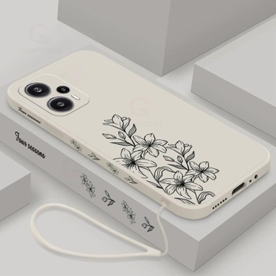 Etui na kwiaty do Xiaomi Redmi Note 12 Pro 11 Plus