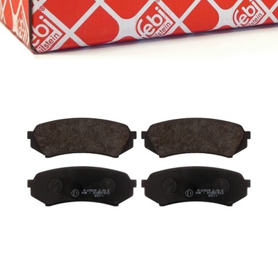 Febi bilstein 16731 набор тормозных колодок тормозных, тормоза дисковые фото №1