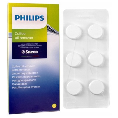 Tabletki Philips do czyszczenia ekspresów | 6 tabl
