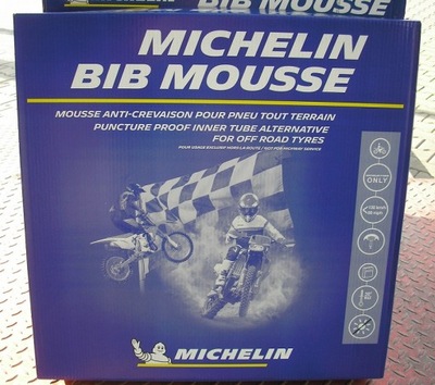 MICHELIN MOUSSE BIB M199 110/90-19 + żel TYŁ