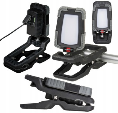 BRENNENSTUHL LAMPA WARSZTATOWA LED ROBOCZA REFLEKTOR KLIPS 950LM POWERBANK