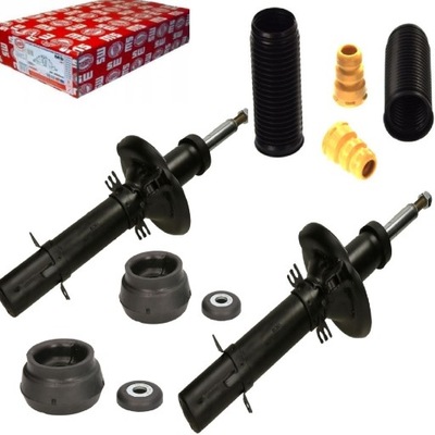 Kpl амортизаторы разъём защита перед vw golf iv 4 фото №1