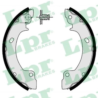 SET PADS BRAKE LPR 06410  