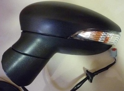 Ford fiesta mk7 зеркало левая 6 pin матовый фото №1