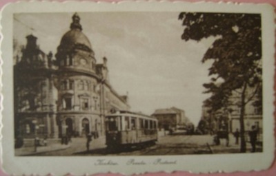 Kraków Poczta tramwaj