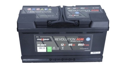 BATERÍA 12V 95AH/850A L- 353X175X190 AGM  