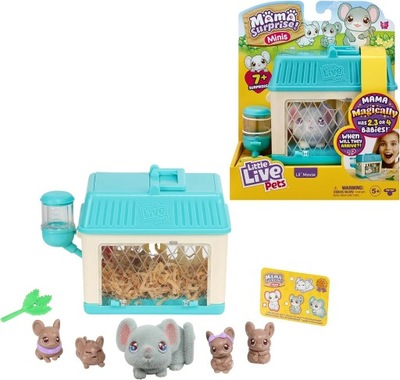 Little Live Pets Mama Surprise Mini Niebieski