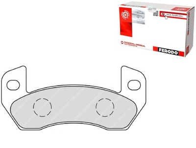 ZAPATAS HAM. AIXAM T. 400 00-/500 97-04/A.721 05-/A.741 05-/A.751 05-  