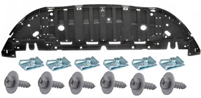 Renault clio iv 2012-2019 защита двигателя клипсы фото №1